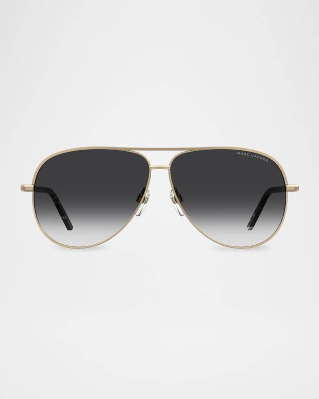 Metal Aviator Sunglasses